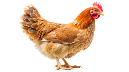 Fototapeta premium chicken isolated on white background