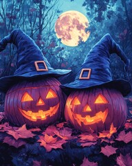 halloween, moon, night, sky, castle, dark, house, vector, tree, illustration, silhouette, bat, holiday, bats, cartoon, moonlight, nature, scary, star, haunted, landscape, horror, black, spooky, full