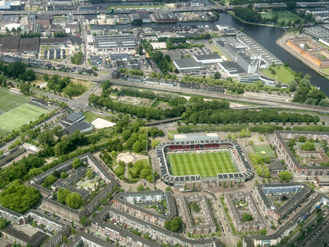 Sparta Stadium Het Kasteel Soccer Stadium in Rotterdam
