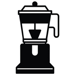 beverage dispenserr vector icon on white backgrou
