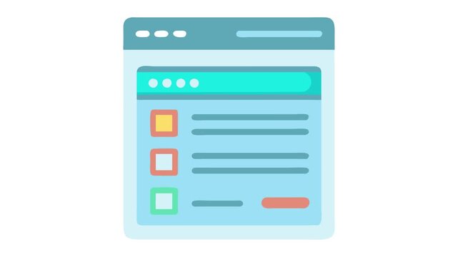  Online Form Icon for Data Entry