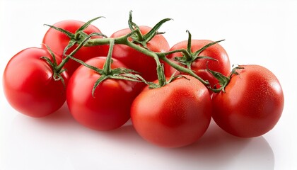 Tomatoes Isolated On White Background