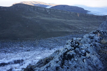 Snowy Peaks of Shahdag Mountains, Azerbaijan
