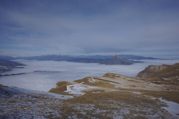 Snowy Peaks of Shahdag Mountains, Azerbaijan