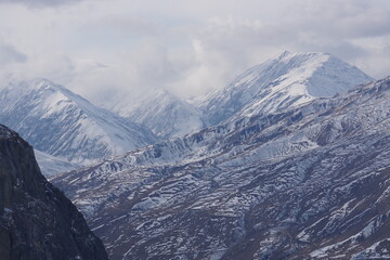 Snowy Peaks of Shahdag Mountains, Azerbaijan