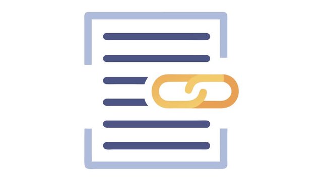  Text Link Icon for Digital Communication