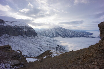 Snowy Peaks of Shahdag Mountains, Azerbaijan