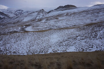 Snowy Peaks of Shahdag Mountains, Azerbaijan