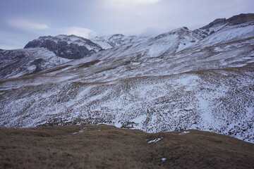 Snowy Peaks of Shahdag Mountains, Azerbaijan
