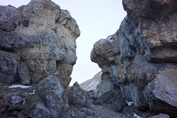 Snowy Peaks of Shahdag Mountains, Azerbaijan