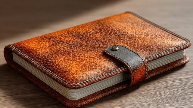 Leather journal notebook