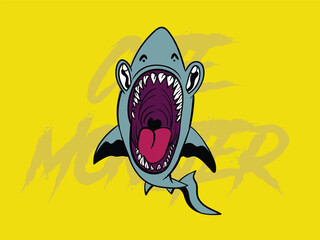 cute monster kaiju for kids background