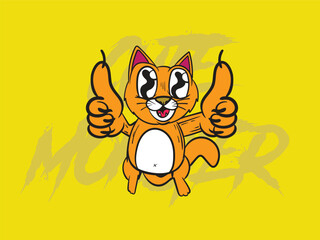 cute monster kaiju for kids background