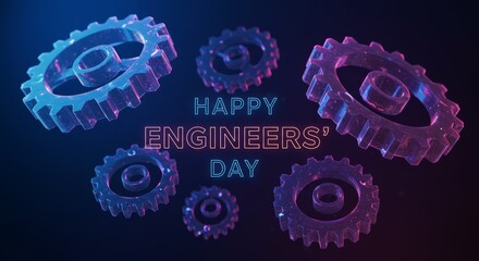 Happy Engineer Day Background , Dec 11
