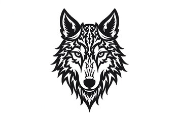 lion head vector illustration , -black-and-white-vector-illustration-of-a-roaring- vector, head, lion, tiger, tattoo, face, animal.