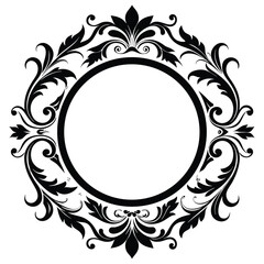 Decorative frame for elegant design and decoration