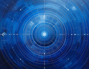 Fototapeta premium Abstract Technological Design.