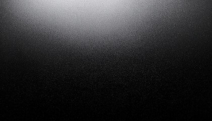 Fototapeta premium Black Grainy Gradient Background Dark White Gray Monochrome Abstract Noise Texture Banner Header Backdrop Design