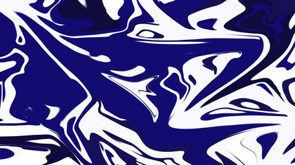 Dark blue and white digital background made of interweaving curves