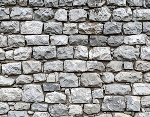 Fototapeta premium Gray stone wall texture