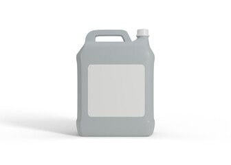 Jerrycan Gallon Mockup for Product Branding and Packaging Showcase