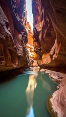 Canyon River Reflection.