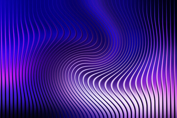 Illustration of an abstract artwork showcasing swirling lines in shades of blue and purple, creating a mesmerizing and dynamic pattern that evokes a sense of depth and movement