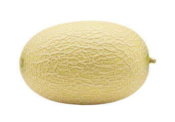 Cantaloupe melon PNG isolated, fresh whole fruit with netted rind for healthy eating and summer recipes