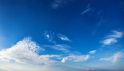 Clear Blue Sky Background Clouds With Background Blue Sky Background With Tiny Clouds