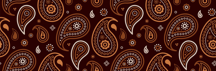 Dot decor as intricate classic. Fabric romance with artistic swirl. Seamless pattern vintage to silk colours.