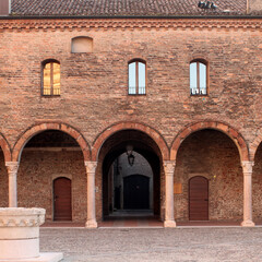 Piazza Leon Battista Alberti Mantova