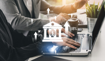 Digital banking innovation integrates finance and technology to enhance online banking, mobile...