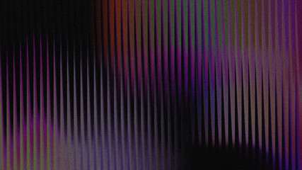 Abstract dark background with vertical lines and a gradient of purple, red, and green, creating a modern and visually appealing design