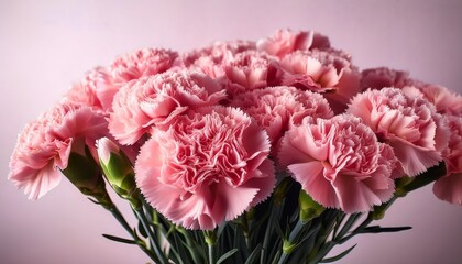 Fototapeta premium Bouquet Of Pink Carnations