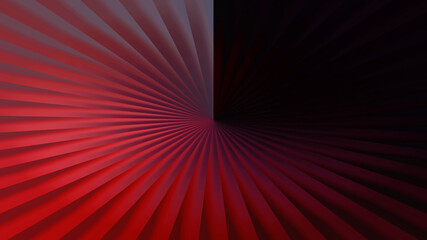 Fototapeta premium Striking abstract background with radial lines in shades of red and black, creating a dynamic and eyecatching visual effect for design projects
