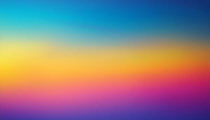 Obraz premium A Vibrant Gradient Background With Soft Transitions Between Blue Pink And Yellow Hues Ideal For Creative Designs Presentations Or Artistic Projects