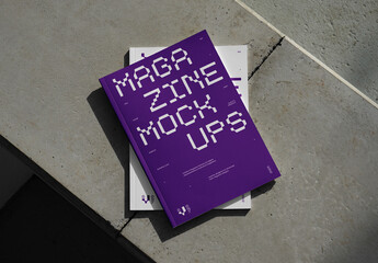 Two Outdoor Magazine Mockup