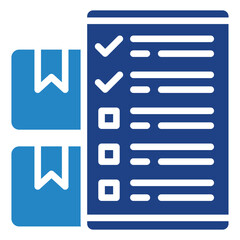 Product Survey Icon, Mini Illustration Relate To Capital Market, Market Research. Use For Modern Concept, Ui, Ux Web And App Development.