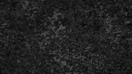 Black dark wall with cracks and holes. wall is covered with white paint and has rough texture background for  web banner template.