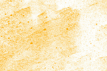 Yellow and white illustration with dots and particles. Textured background for pattern, seamless, design, backdrop., paper, wallpaper. Abstract illustration and paint.
