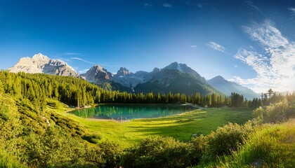 Fototapeta premium Stunning Landscapes Capturing Nature S Beauty Around The World For Travel Enthusiasts And Outdoor Lovers