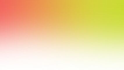 A vibrant gradient background featuring a smooth transition from red to yellow to white, creating a soft and visually appealing backdrop for designs isolated on transparent background