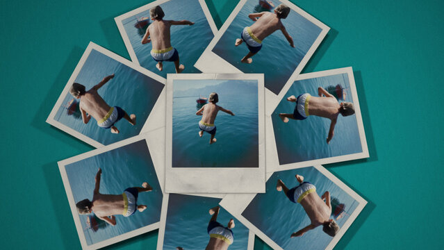 Vintage Photo Stop Motion Retro Slideshow 01