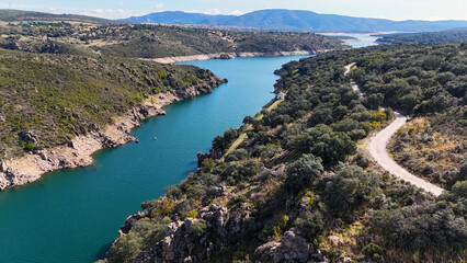 Obraz premium Landscape spain nature mountain adventure trip