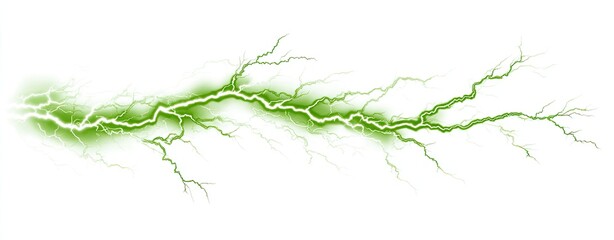 Green lightning bolt graphic