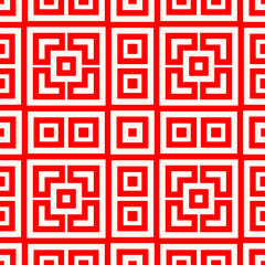 Squares, rectangles background. Geometric ornament. Quadrangles backdrop. Polygons wallpaper. Checks motif. Digital paper. Textile print. Web design. Abstract image. Seamless pattern. Vector
