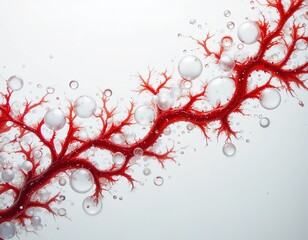 Red Seaweed with Water Bubbles – Marine Superfood and Ocean Beauty