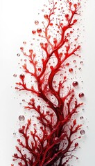 Red Seaweed with Water Bubbles – Marine Superfood and Ocean Beauty