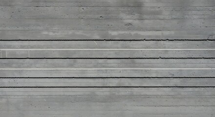 Obraz premium Overhead view of several gray parallel lines creating a minimalistic design