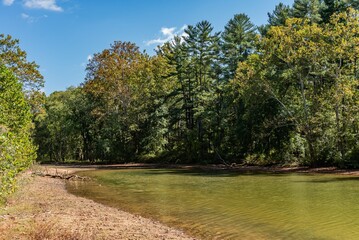 The Loch Raven Shoreline on a Fall Day, MD